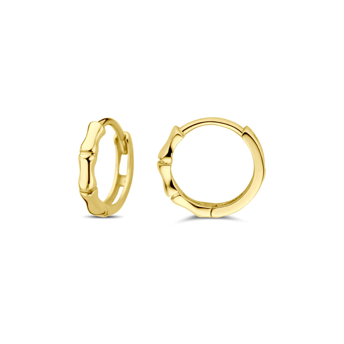 kolczyki koła 9,5 mm 14K żółte złoto