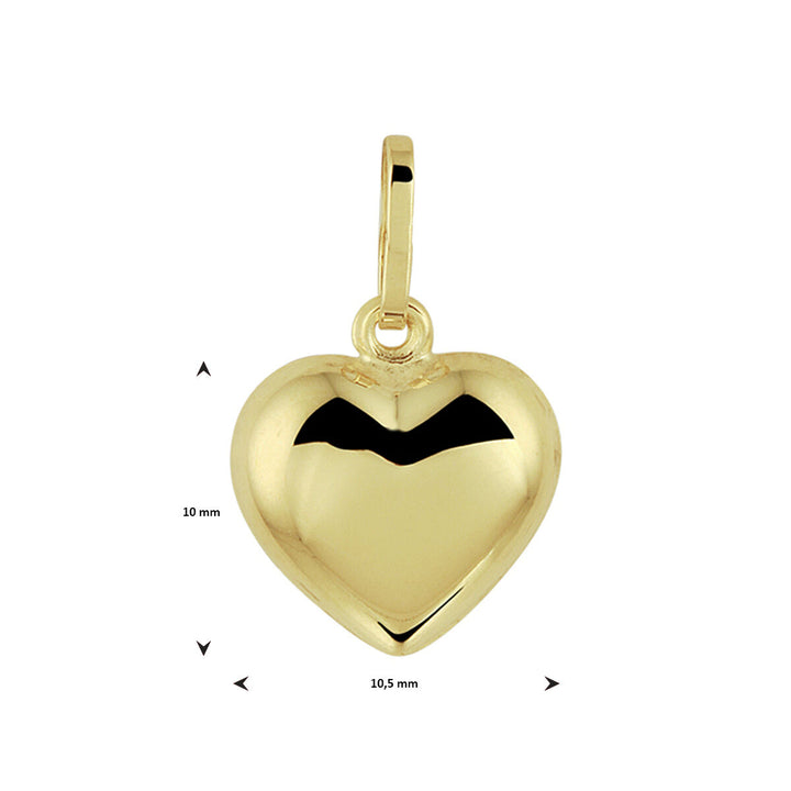 9k hanger hartje 9 Karaat