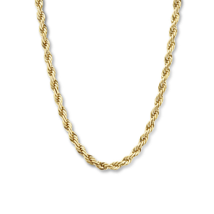 collier koord 5,7 mm 43 + 3 cm ion plating edelstaal