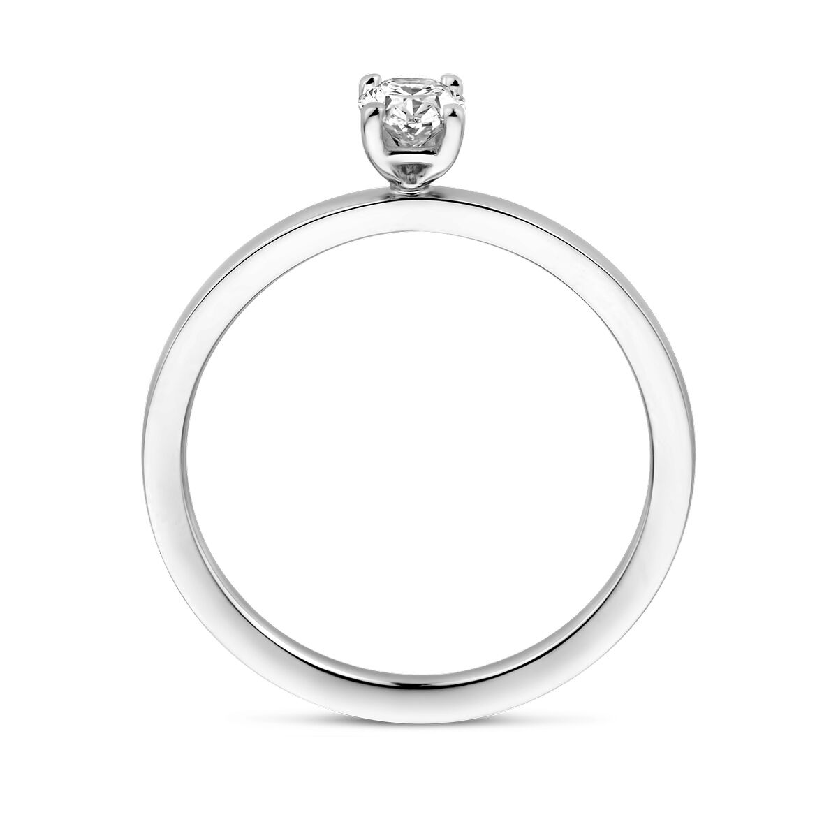 pierścionek z platyny diament 0.30ct g vsi platyna