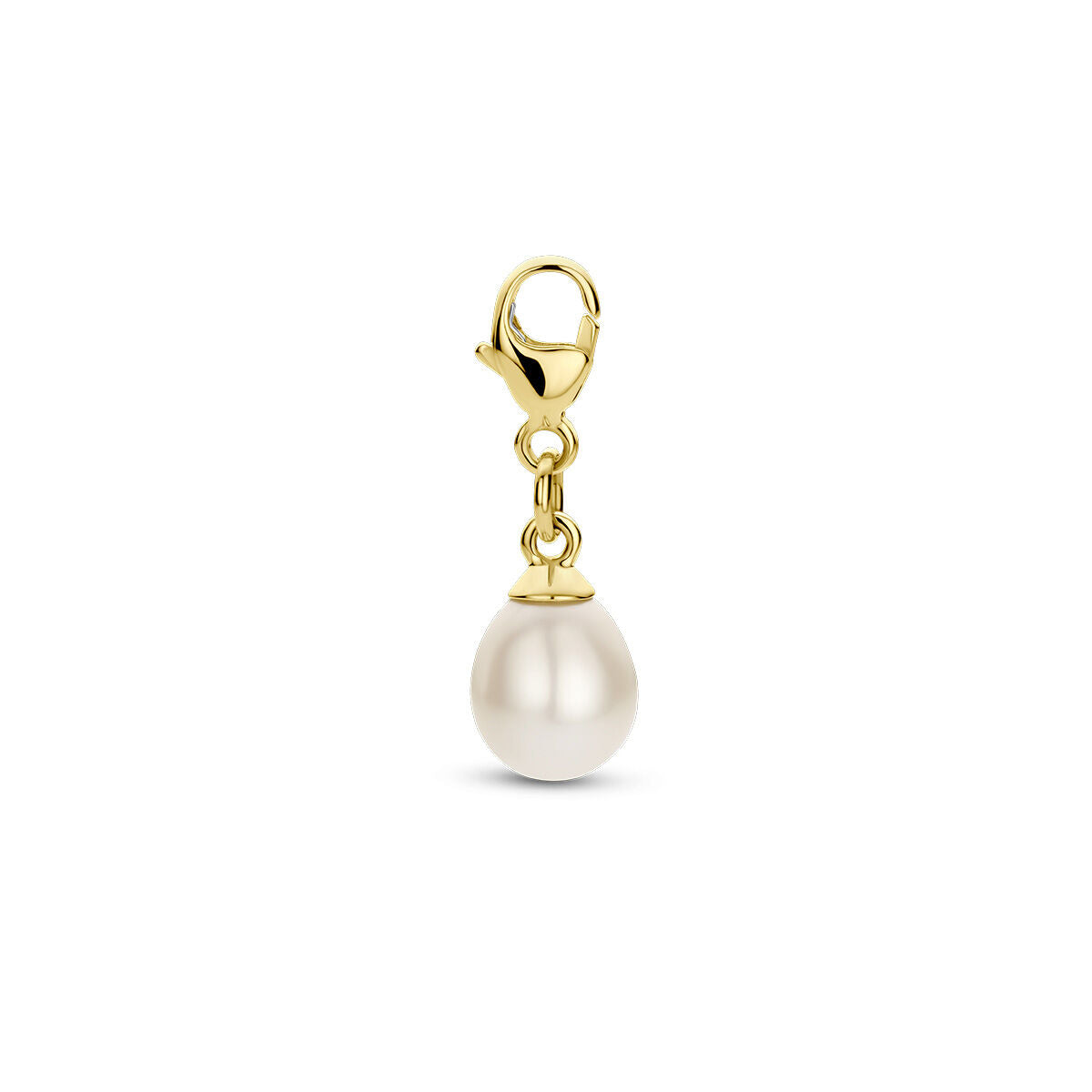charms perła 14K żółte złoto