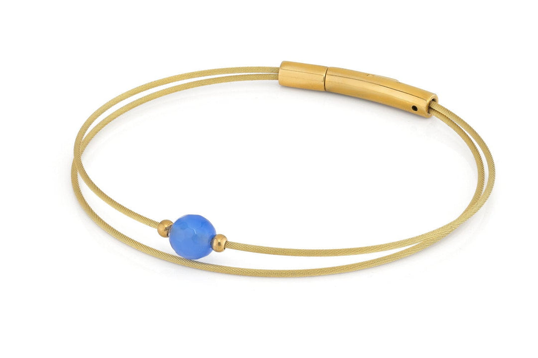 Thinking of You armband blauwe Agaat A714GG