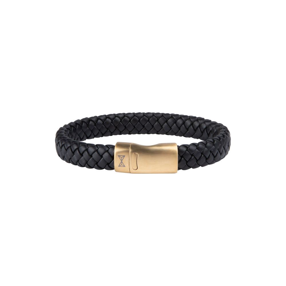 Leren armband heren - Iron Jack Gold