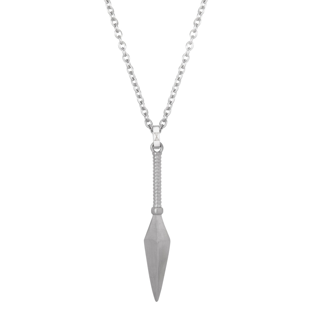 Zilveren ketting heren - Necklace Spear - Inox