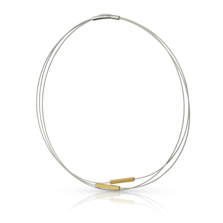 Collier Staafjes Goudkleurig C243G