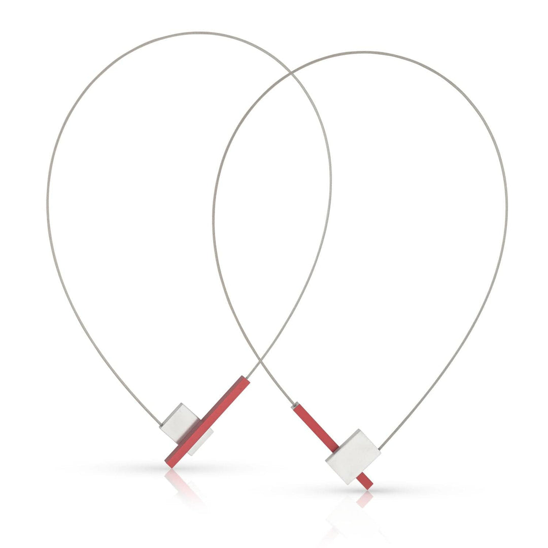 Collier V-vorm met staafje C261R