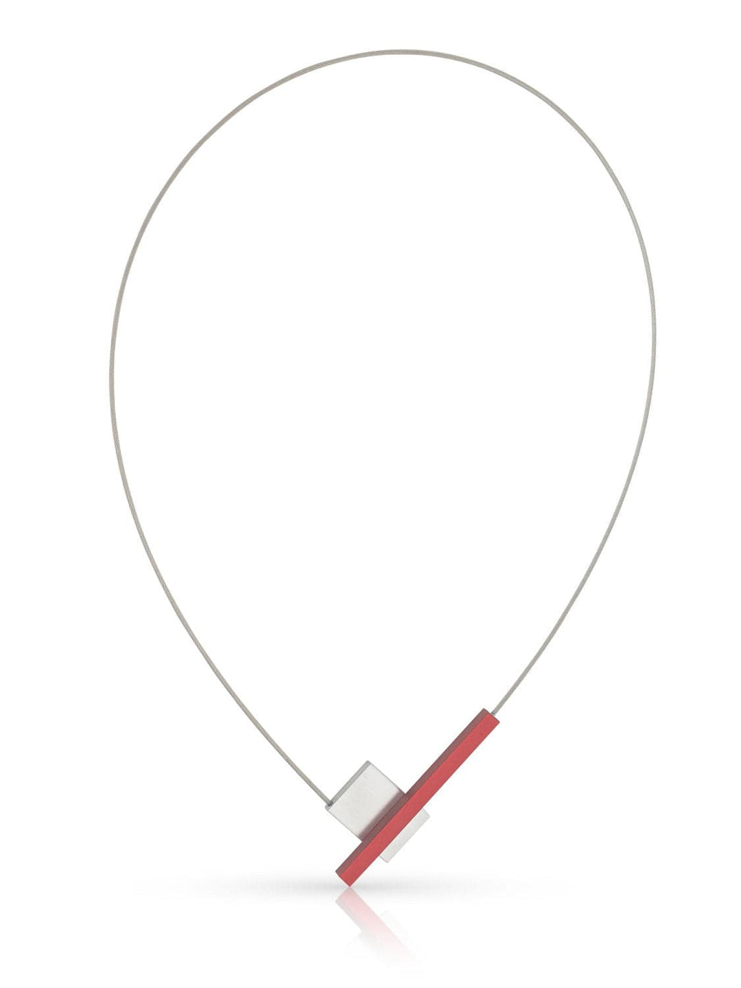 Collier V-vorm met staafje C261R