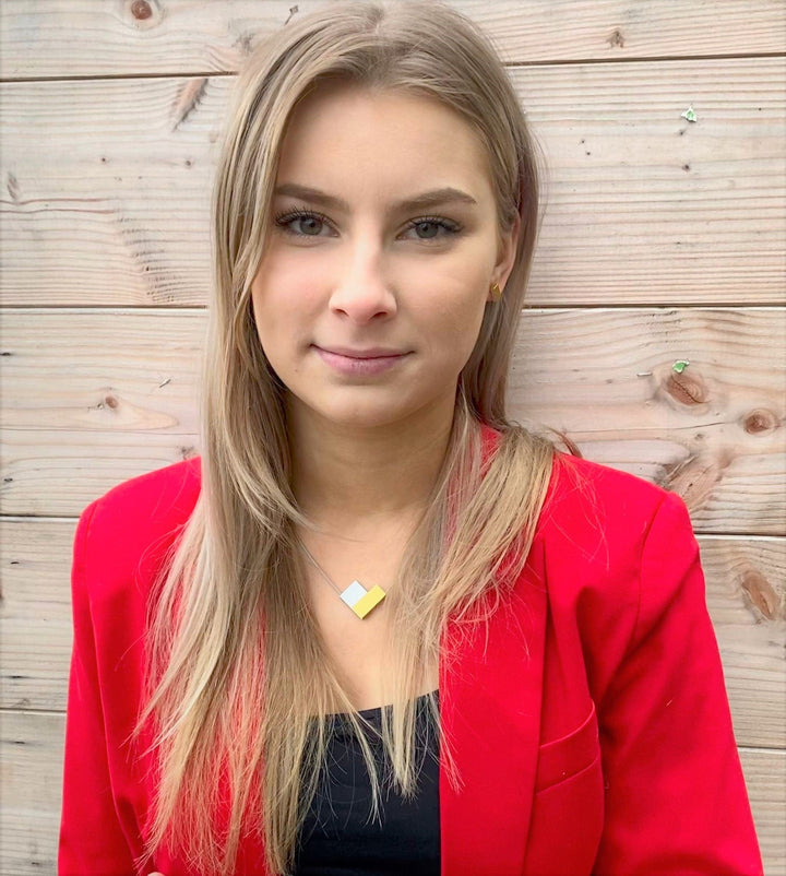 Collier V-vorm Goudkleurig|Geel C150G