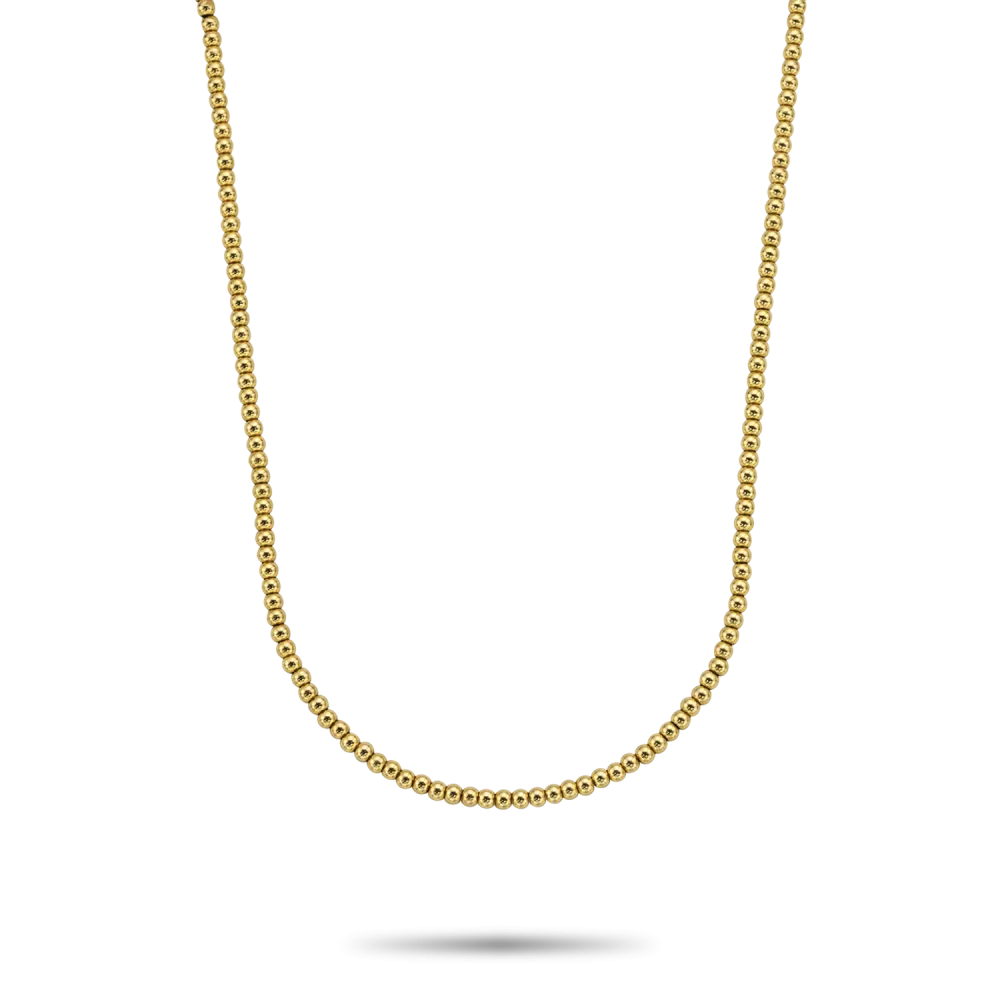Necklace Yellow Gold Only - 3mm (38cm)