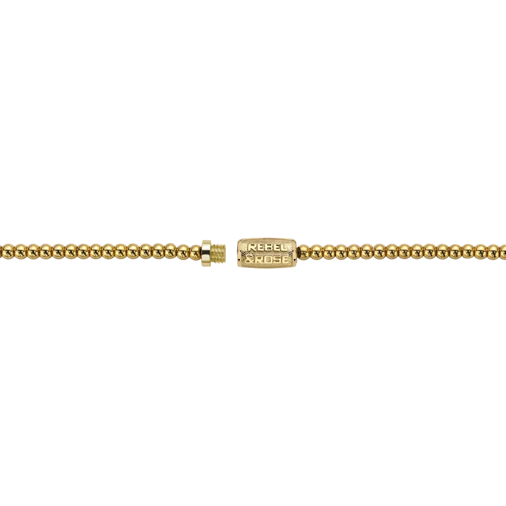 Naszyjnik Żółte Złoto Tylko - 3mm (38cm)