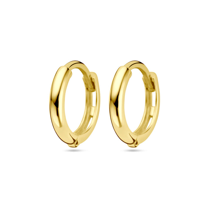 klapoorringen 14K geelgoud