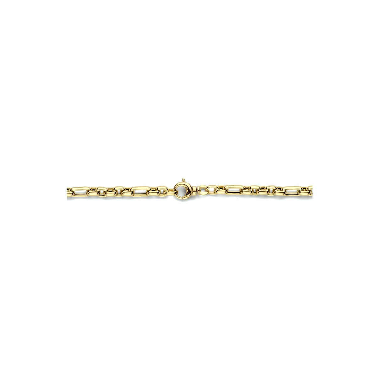 naszyjnik anker 4,8 mm 45 cm 14K żółte złoto
