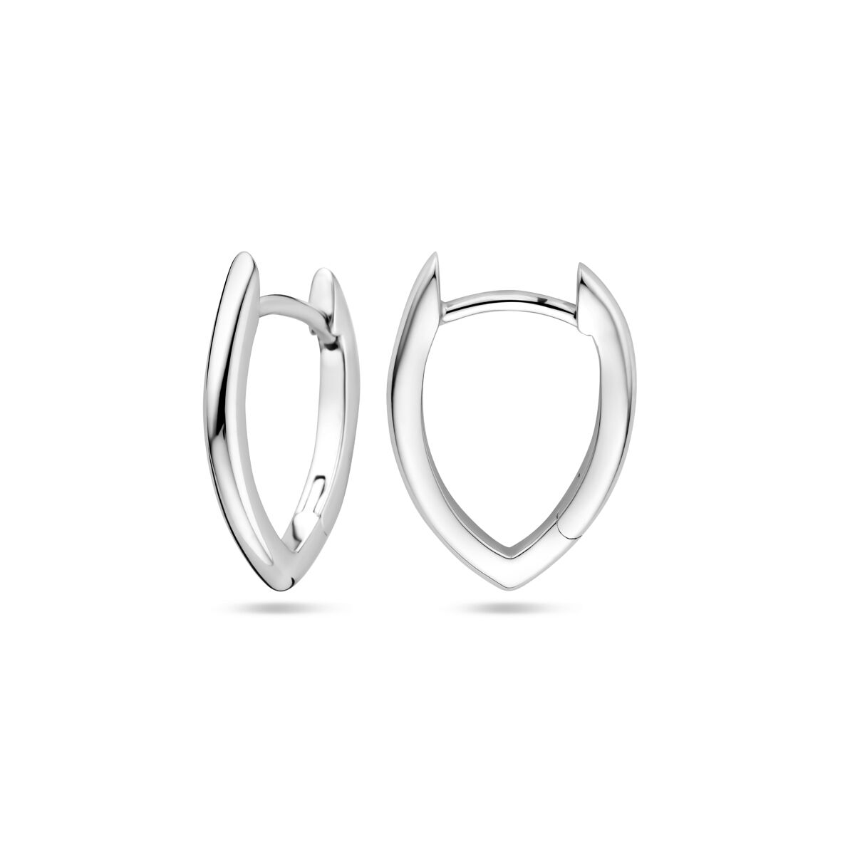 kolczyki koła 2,0 mm srebro rodowane