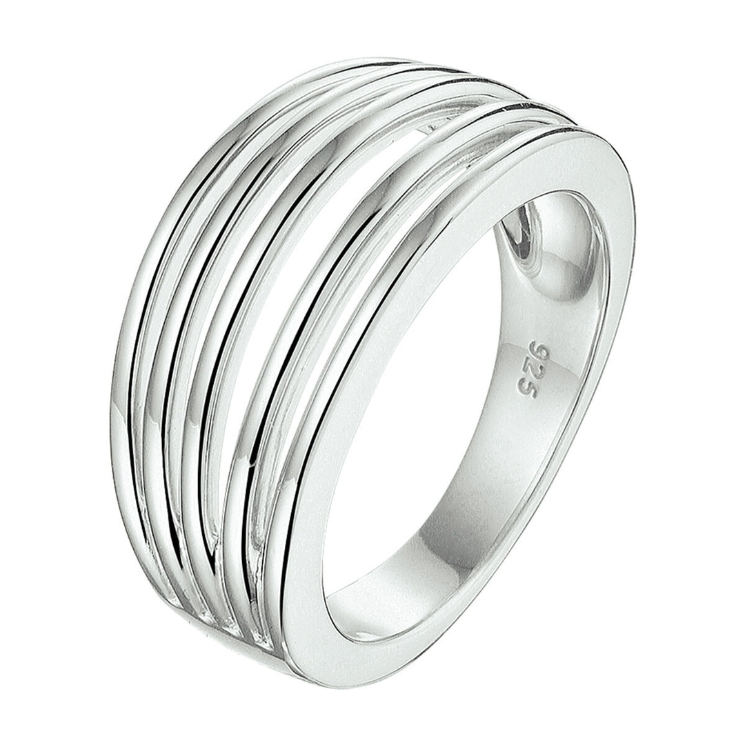 ring zilver gerhodineerd