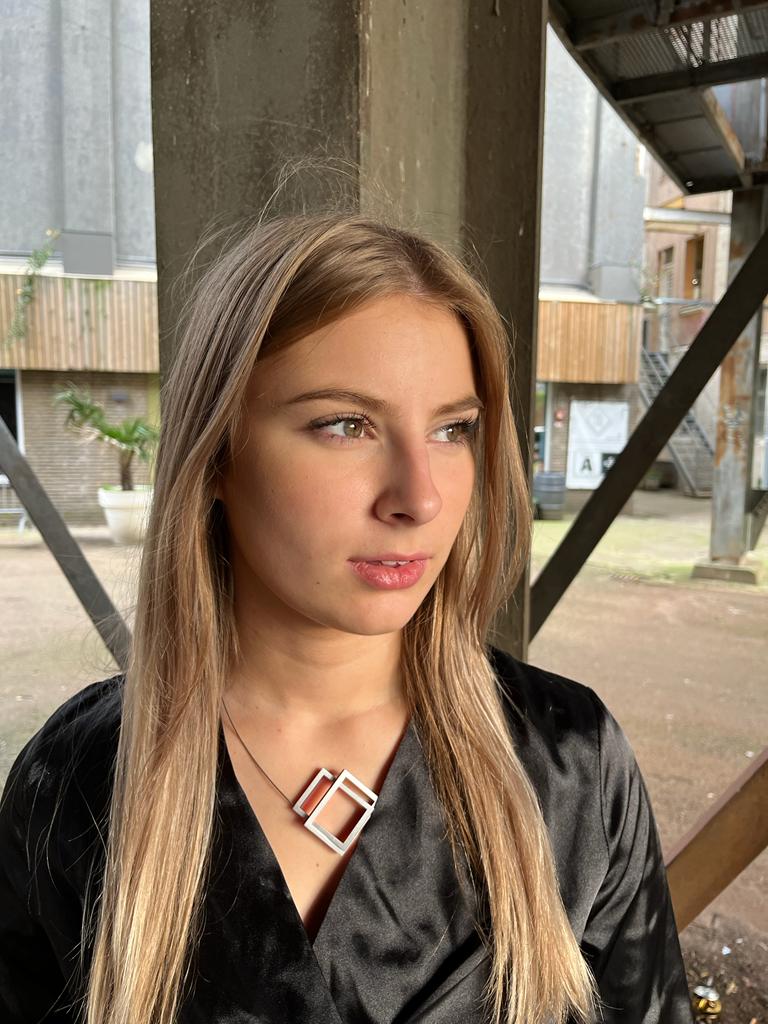 Naszyjnik Dwa prostokąty w sobie C30R