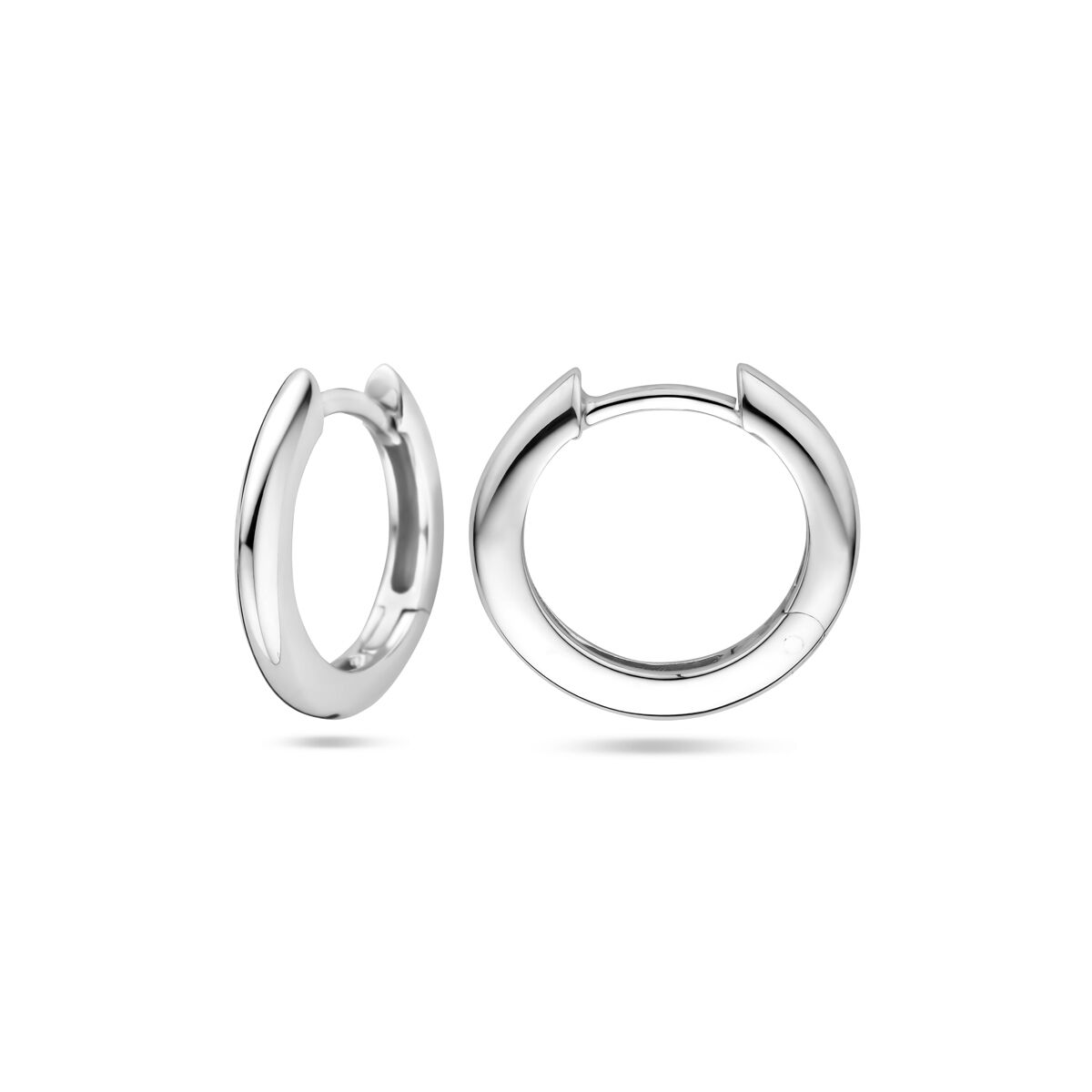 kolczyki koła 2,0 mm srebro rodowane