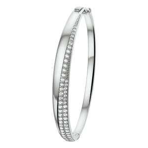 Srebrne bangle bransoletki