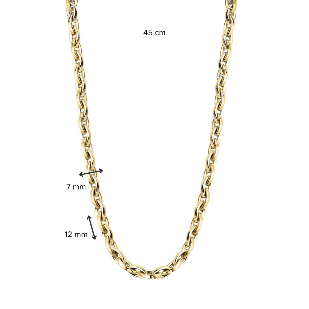 14K Żółte Złoto Naszyjnik Damski – Stylowy i Ponadczasowy Design