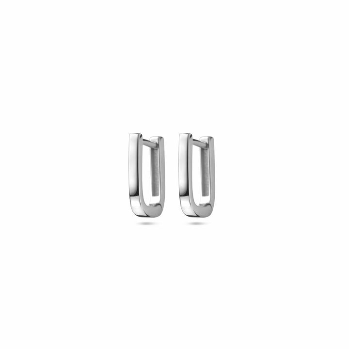 klapoorringen 12 mm zilver gerhodineerd
