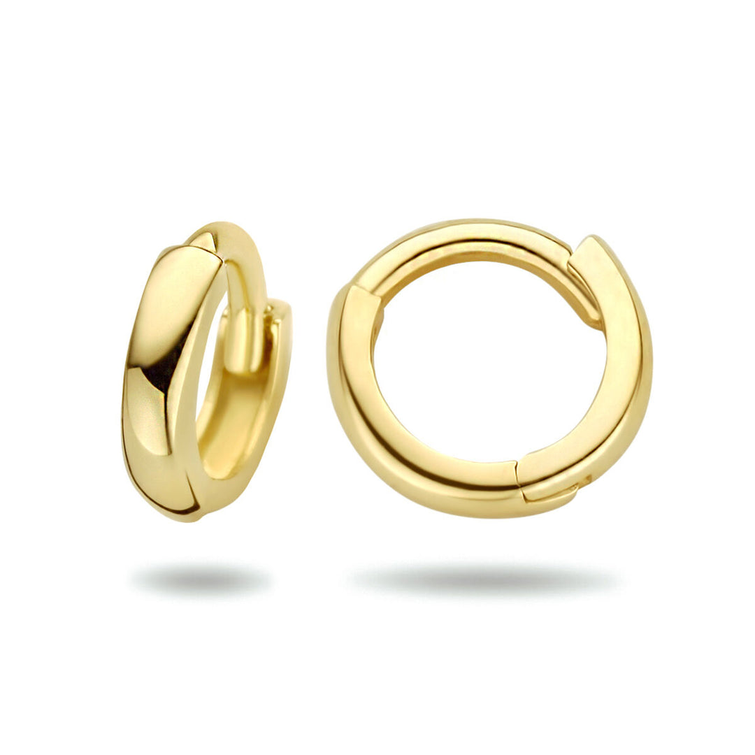 klapoorringen 1,6 x 7,0 mm 14K geelgoud