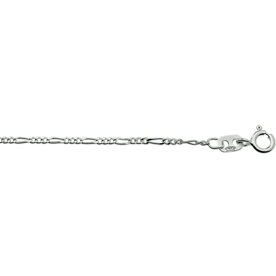 figaro 1,6 mm zilver wit