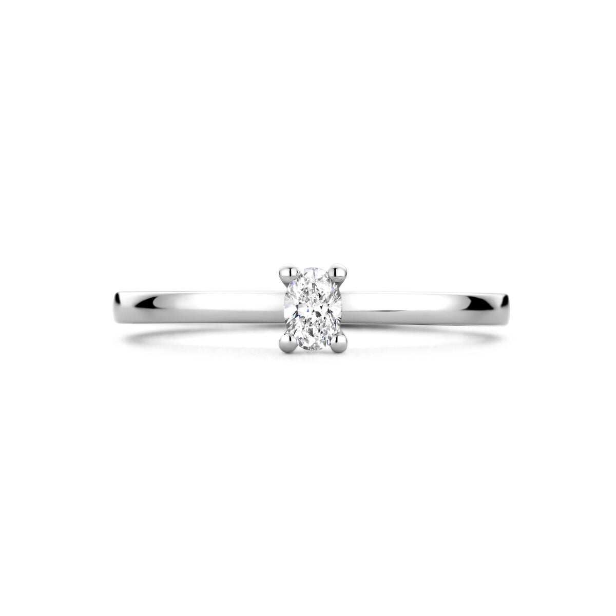 pierścionek z platyny diament 0.15ct g vsi platyna