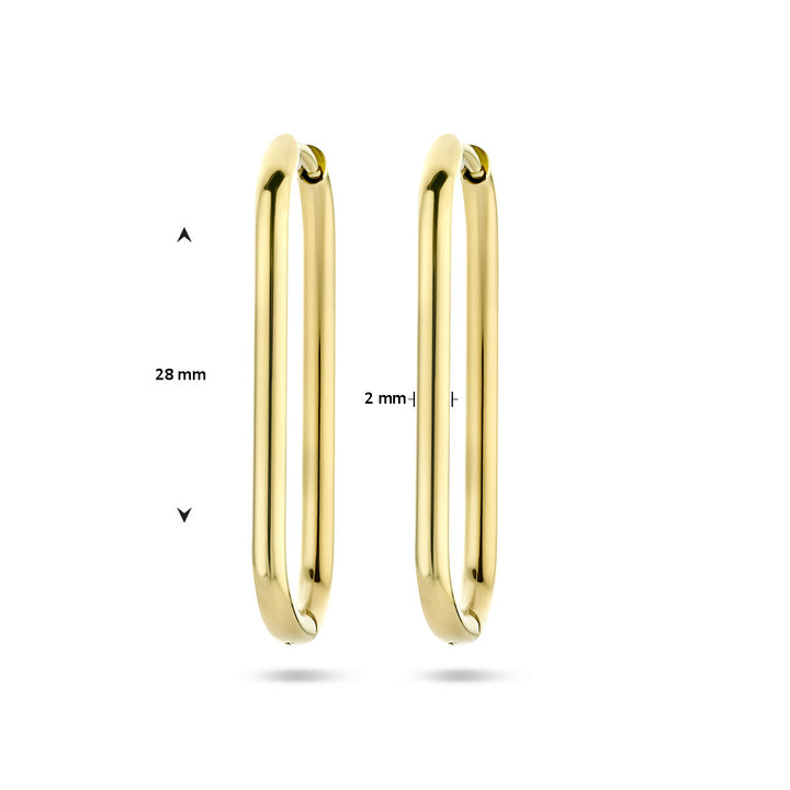 klapoorringen paperclip ion plating edelstaal