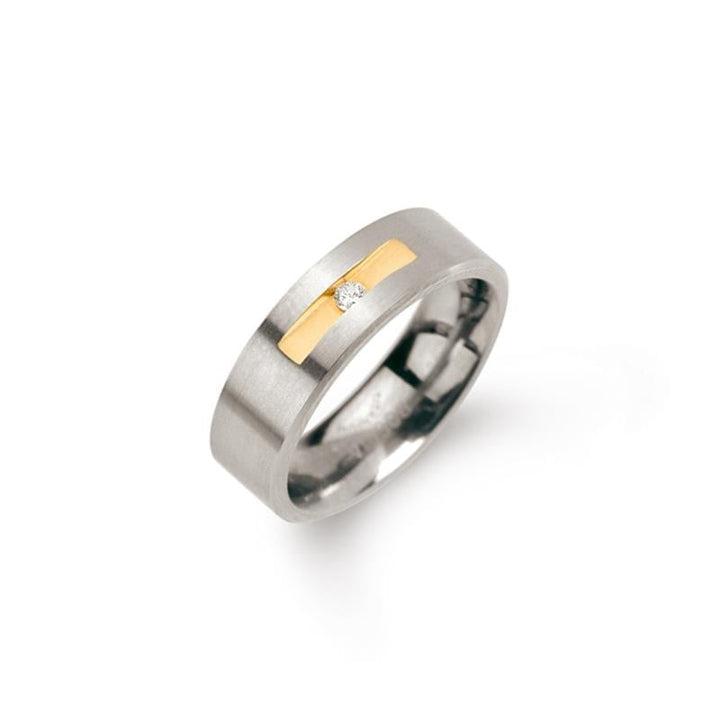 Boccia Titanium Ring Bicolor dia 1/0.03 - 0101-08