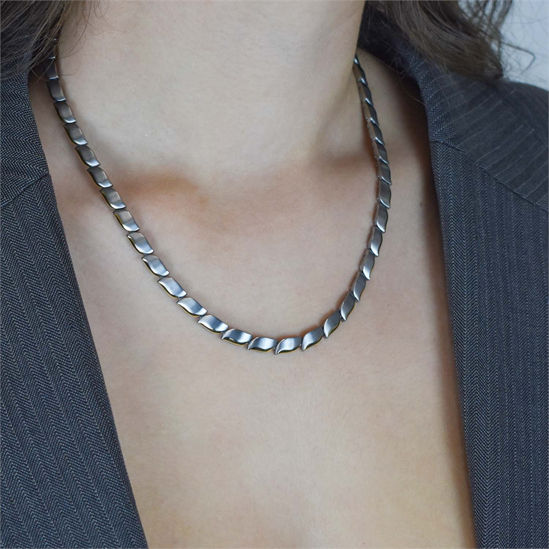 Naszyjnik Boccia Titanium Bicolor 08038-02