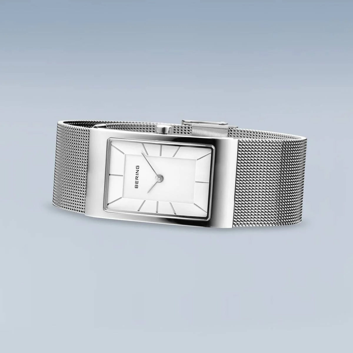 zegarek damski biała tarcza - 10222-004-S