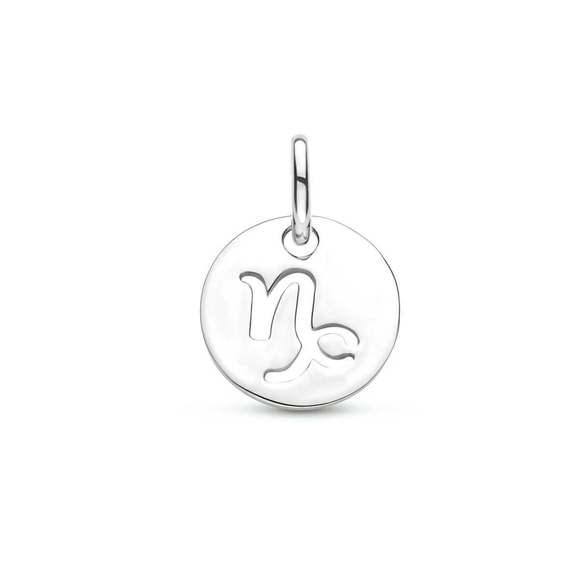 Gerhodinowany wisiorek ze srebra 925 z symbolem znaku zodiaku.