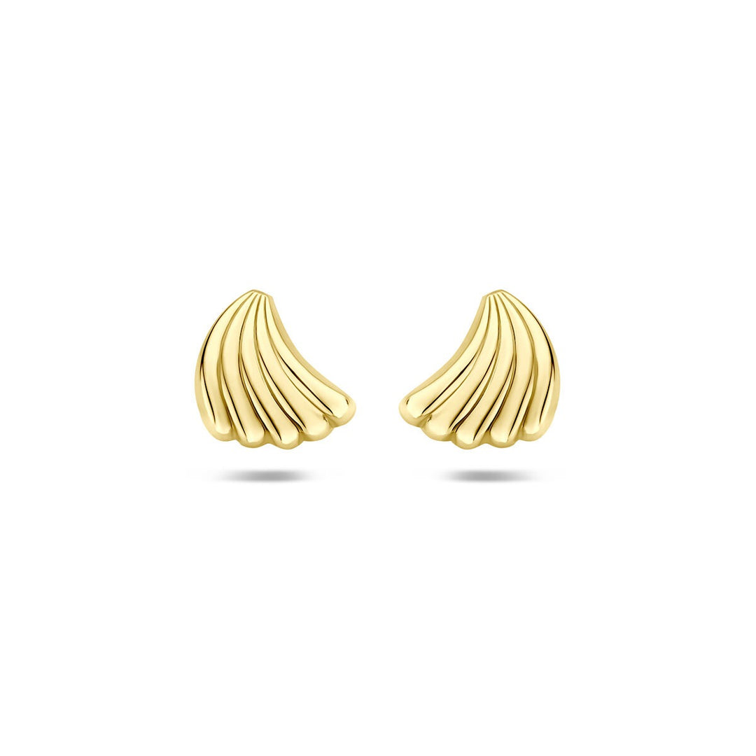 9k Geelgouden oorknoppen
