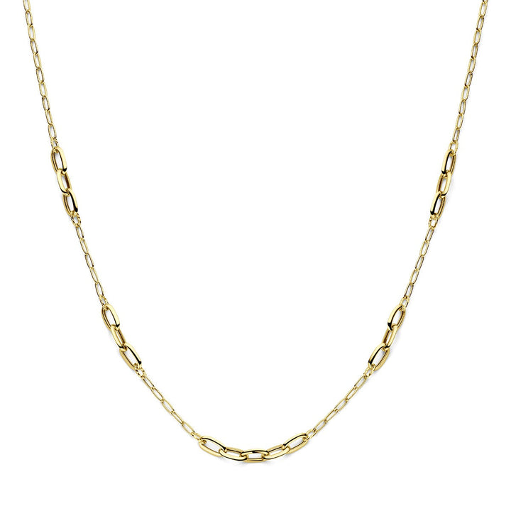 14k Geelgouden dames collier
