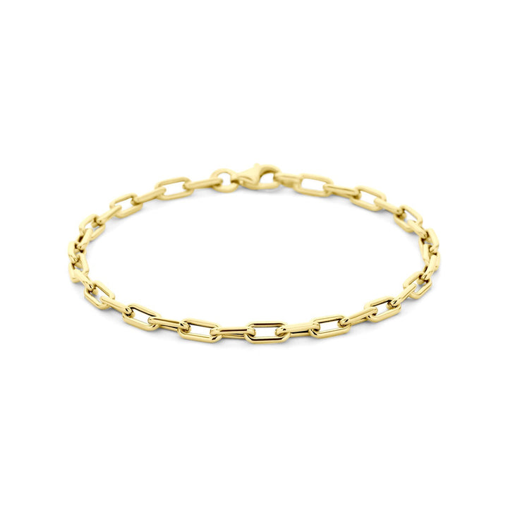 9k geelgouden anker armband