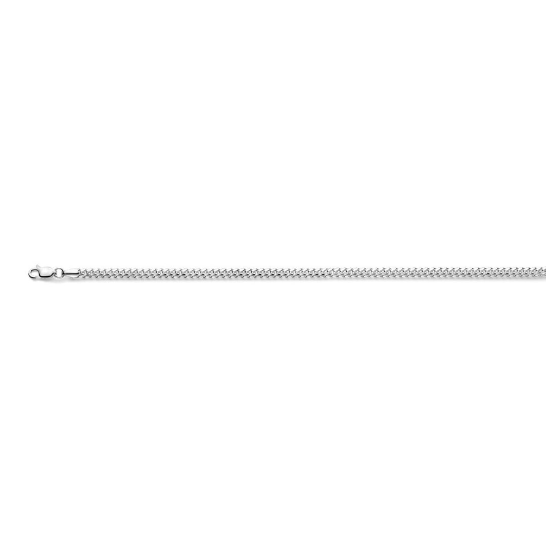Zilveren damesarmband met gourmette schakel – 925 zilver, 4 mm breed