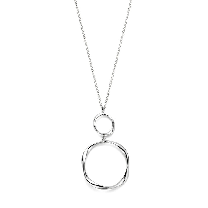 Zilveren ketting zonder hanger – anker schakel gerhodineerd zilver 41 + 4 cm