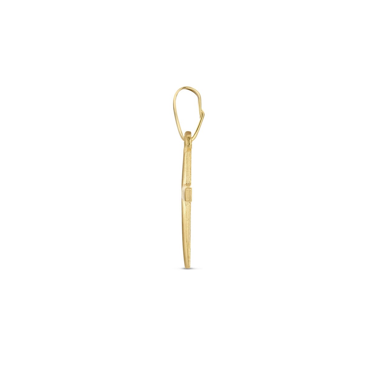 14k żółte złoto wisiorek krzyż – ponadczasowy symbol wiary