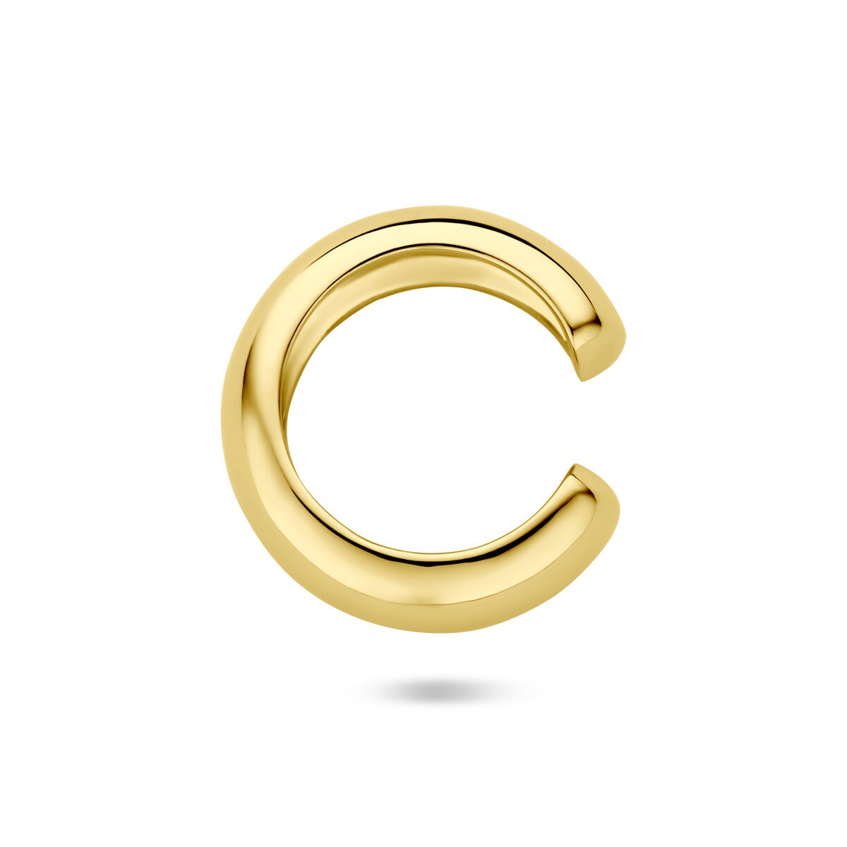 Pozłacany srebrny earcuff