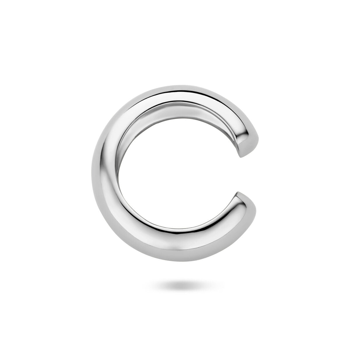 Srebrny earcuff – rodowany 925 srebro (sztuka)