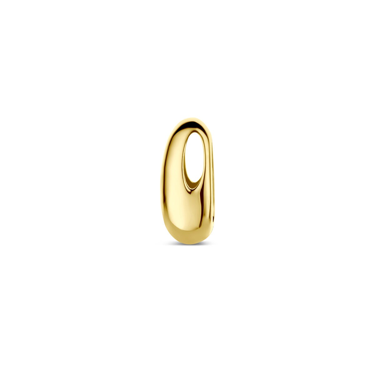 14k żółte złoto wisiorek – 13 x 5 mm