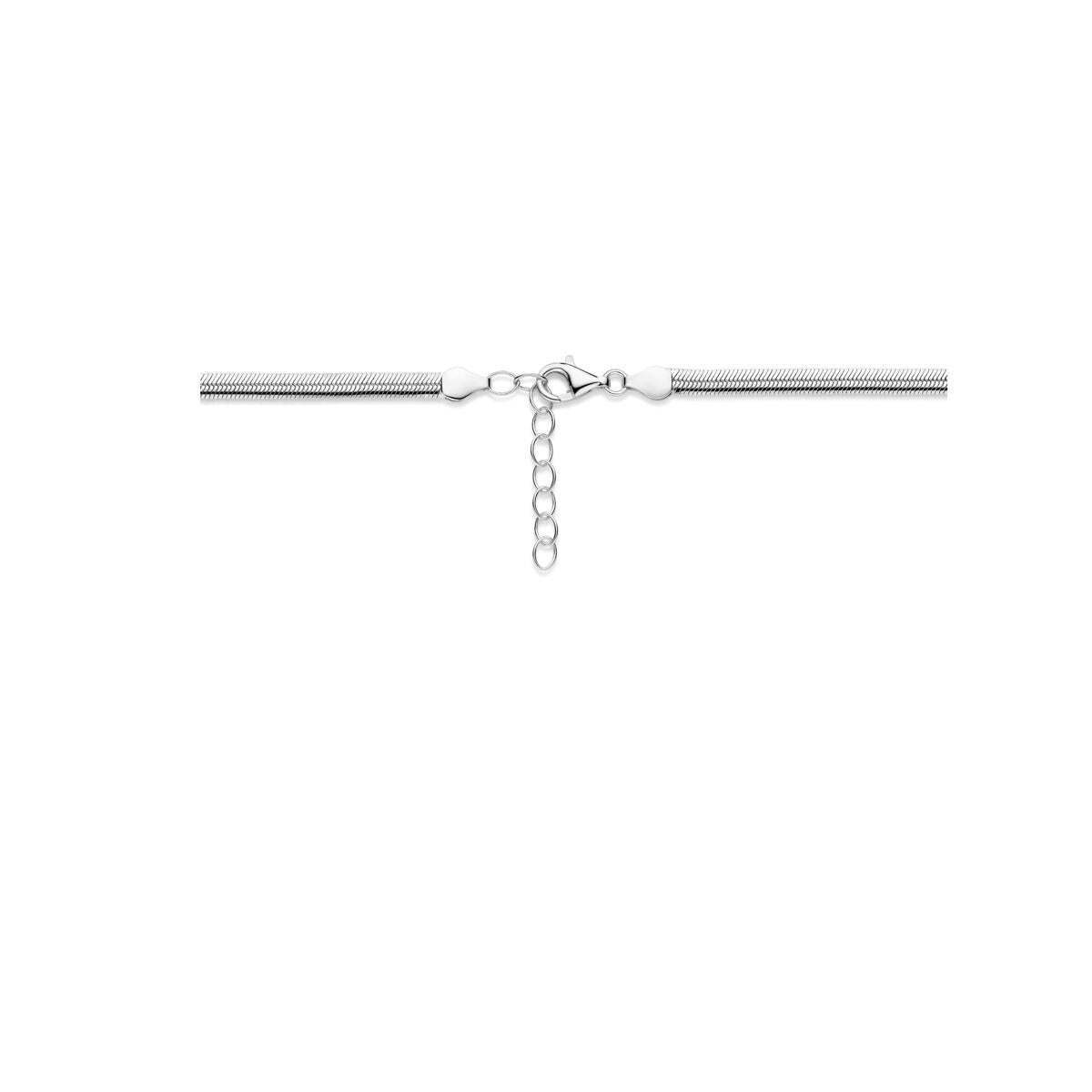 Naszyjnik srebro – rodowany 925 srebro, 4.6 mm