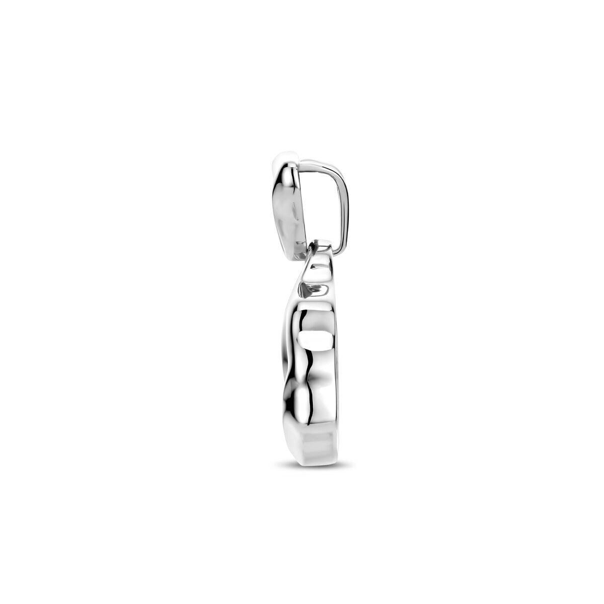 Srebrny wisiorek – rodowany 925 srebro, 22x16 mm