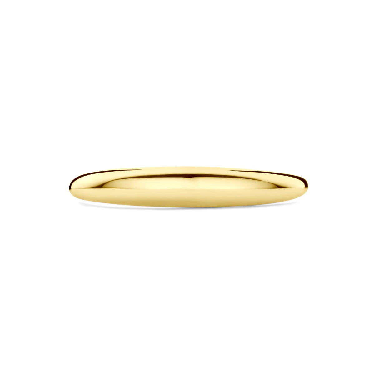 14k złoty damski pierścionek – 3,5 mm