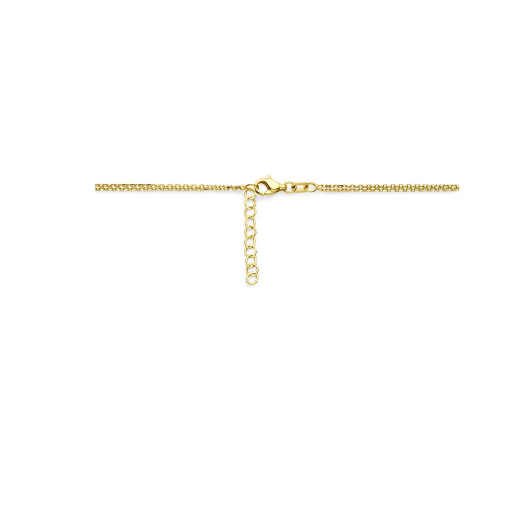 14k Geelgouden Collier – Verstelbaar tot 44cm
