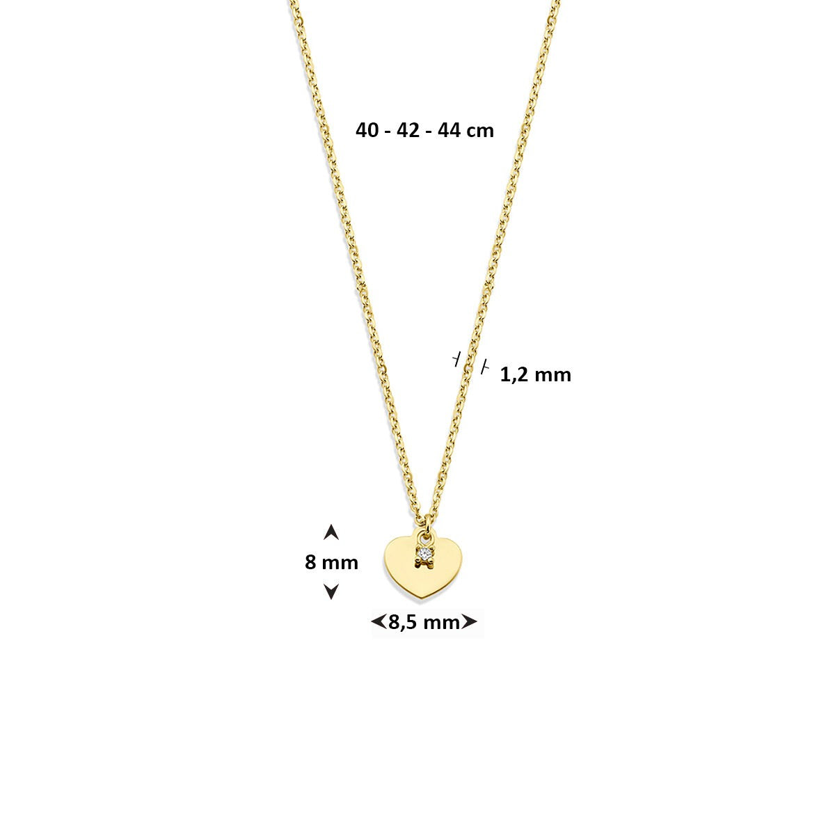 Pozłacany ear cuff żółty – 925 srebro