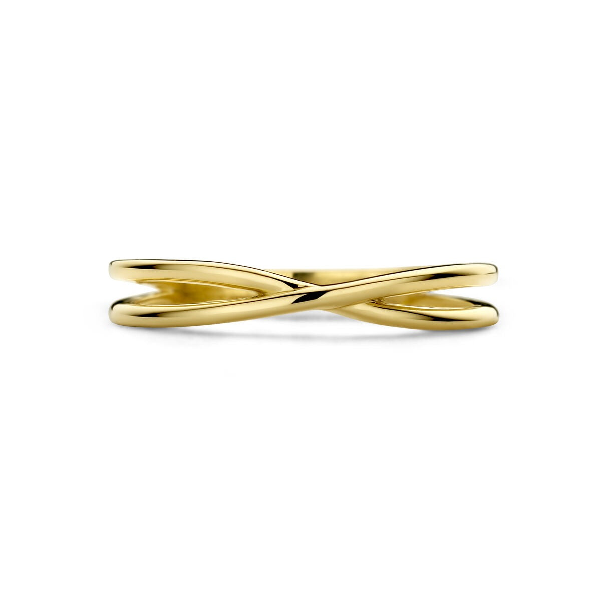9k Żółte Złoto Pierścionek 3.5 mm