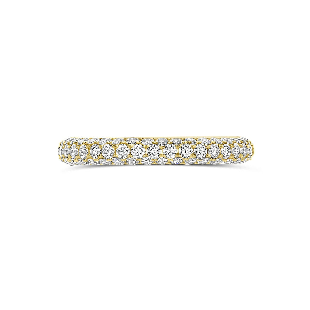 pierścionek z żółtego złota 14k z diamentem 1.24ct