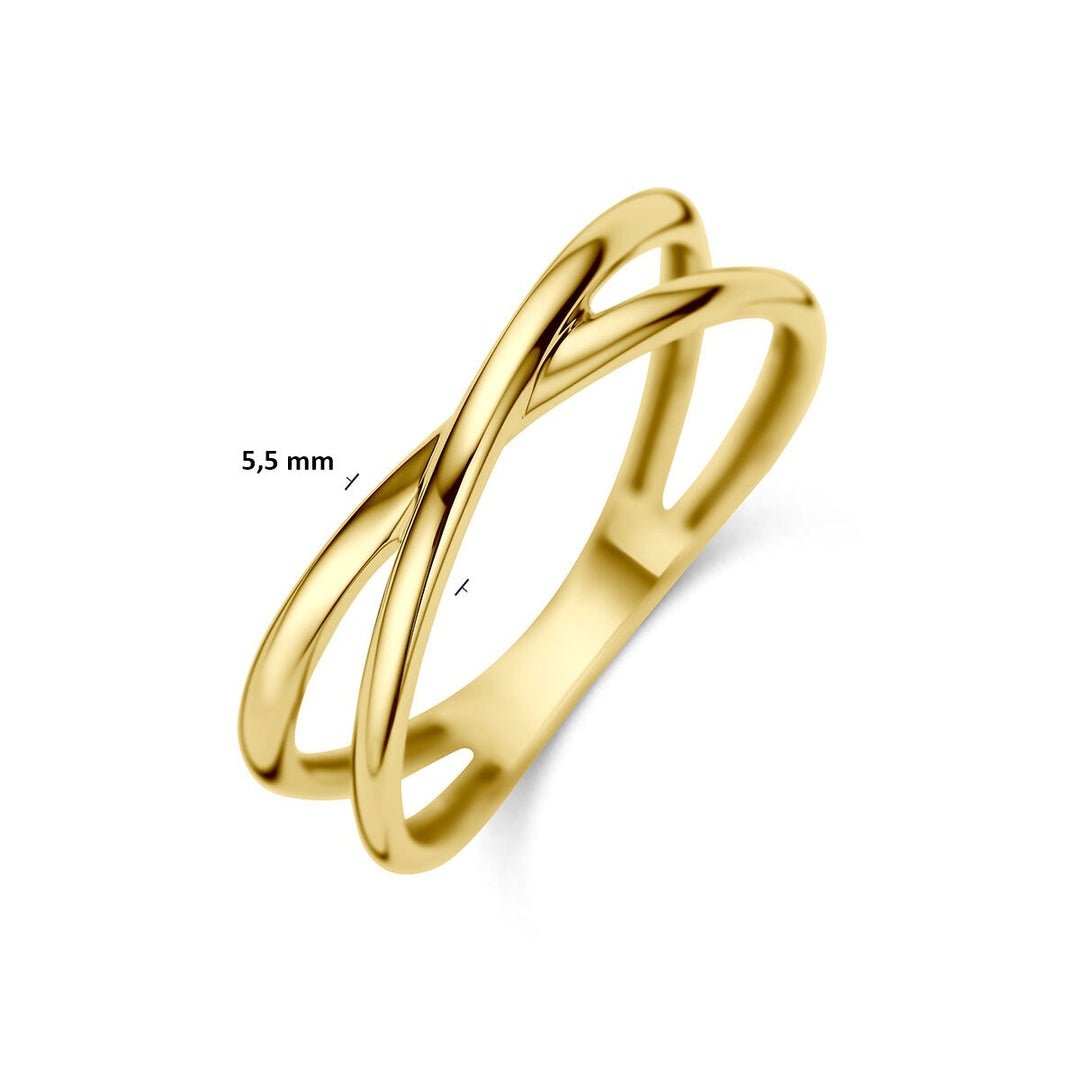 9k Geelgouden ring