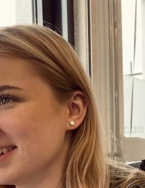 Oorsteker Klein rond Blauw O36B
