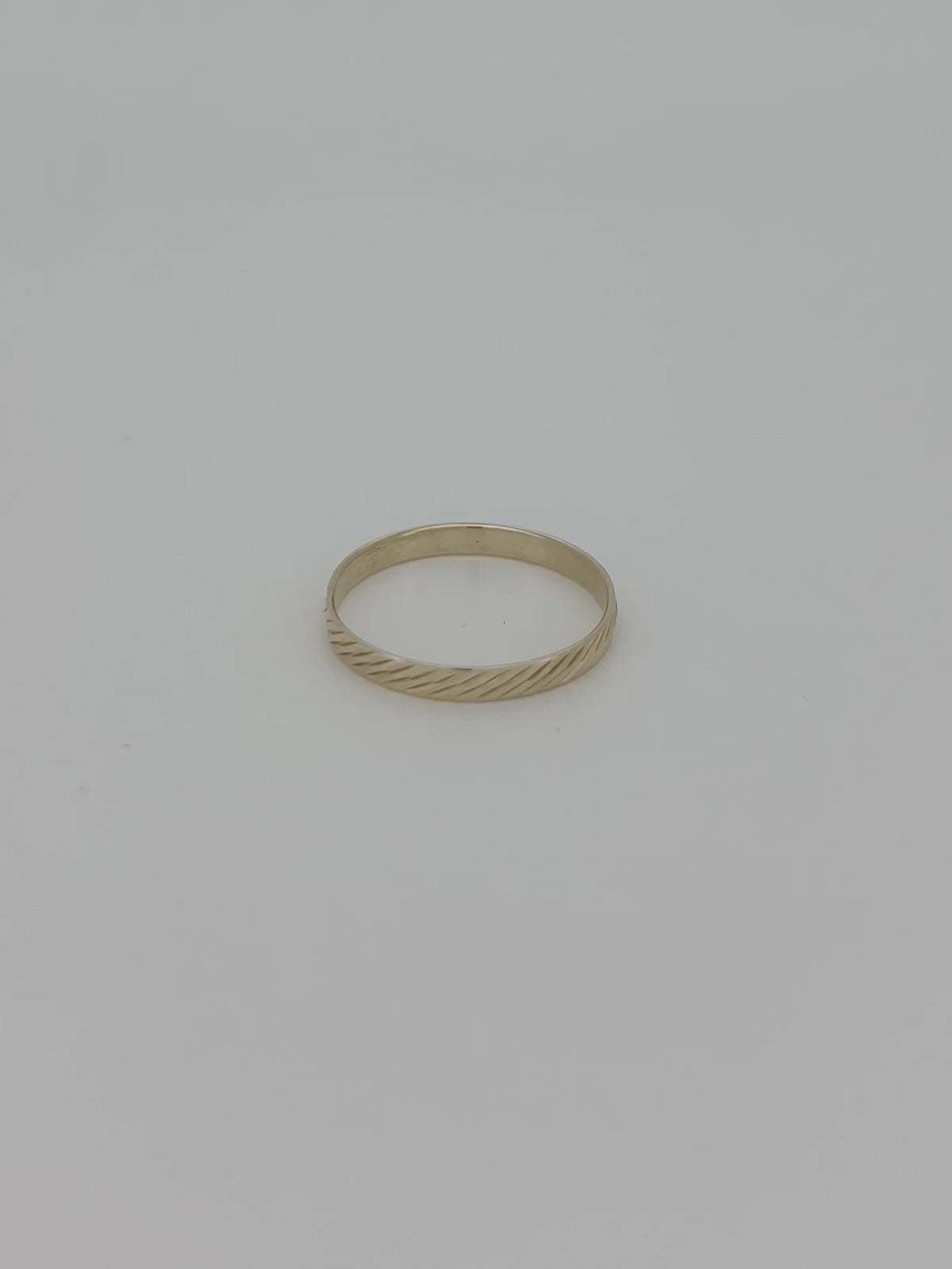 vintage złoty pierścionek 14k 1.1gr